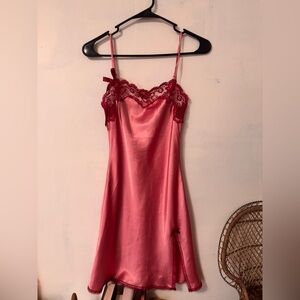 Victorias Secret Pink Lace Satin Lingerie